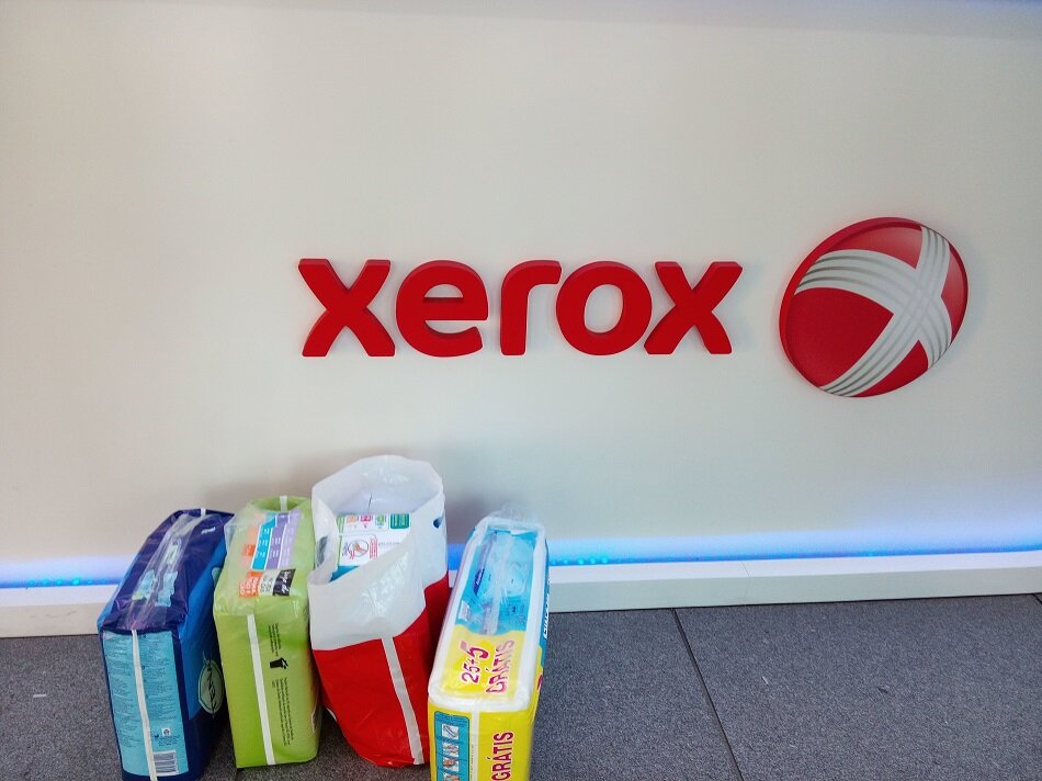Xerox Oferece Fraldas E Resguardos A Beneficiários AMPMV